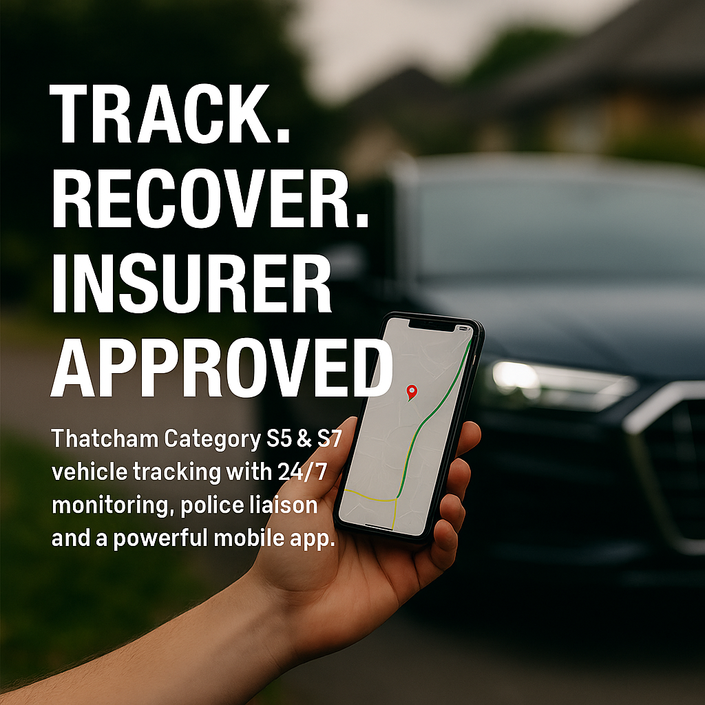 Autowatch Thatcham-approved vehicle tracking with 24/7 monitoring